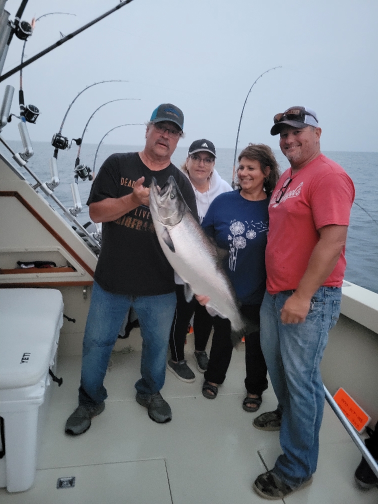 Lake Michigan King Salmon